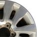 20" SEQUOIA 08-17 20x8 alloy 10 spoke silver inlay Original OEM Wheel Rim - Side Profile