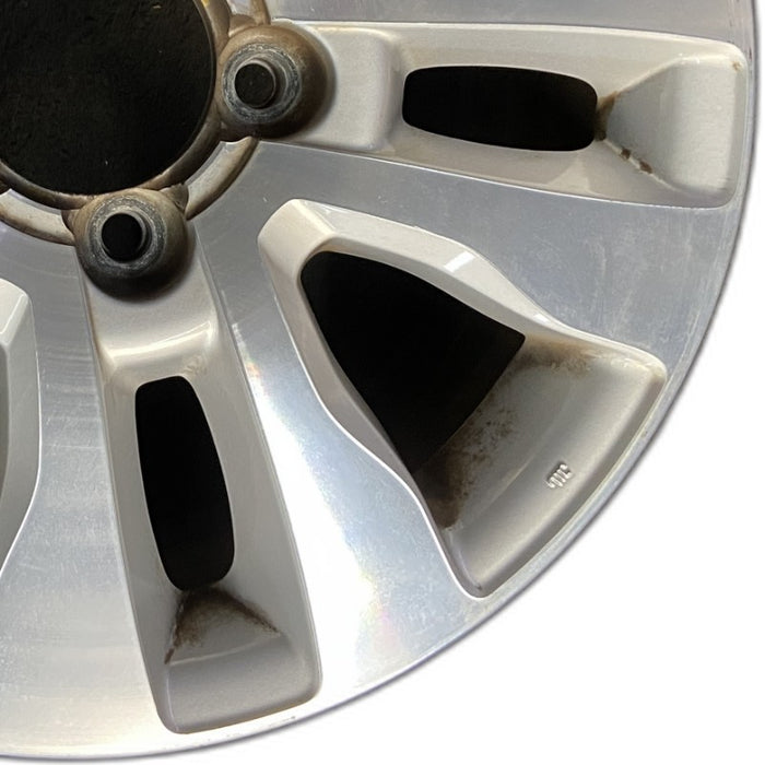 20" SEQUOIA 08-17 20x8 alloy 10 spoke silver inlay Original OEM Wheel Rim - Close-Up Detail