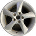 17" MAZDA 6 03-04 17x7 , 5 angled spokes Original OEM Wheel Rim - Front View