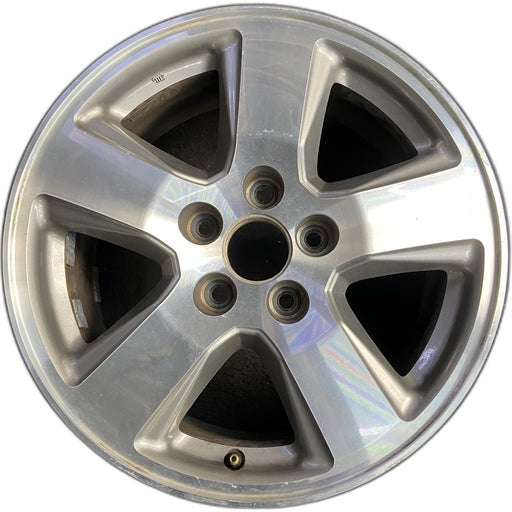 17" PILOT 09-11 17x7.5, alloy, 5 spoke Original OEM Wheel Rim - Front View