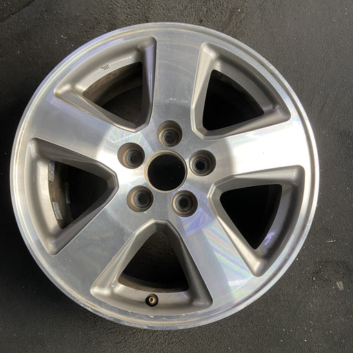 17" PILOT 09-11 17x7.5, alloy, 5 spoke Original OEM Wheel Rim - Angle View