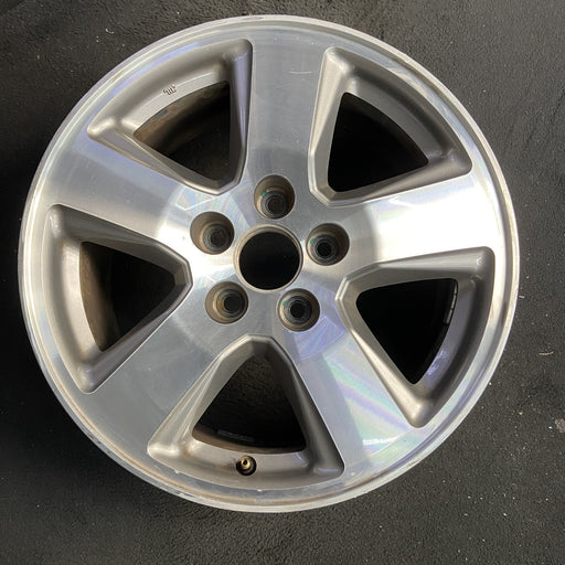 17" PILOT 09-11 17x7.5, alloy, 5 spoke Original OEM Wheel Rim - Angle View