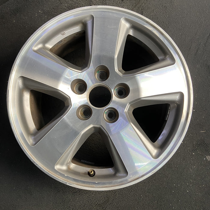 17" PILOT 09-11 17x7.5, alloy, 5 spoke Original OEM Wheel Rim - Angle View