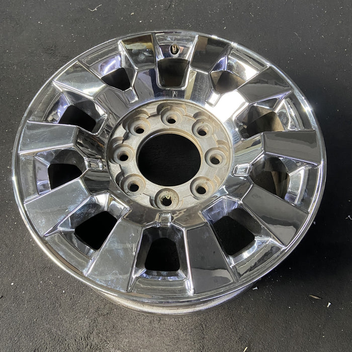 20" SIERRA 2500 PICKUP 17-18 20x8.5, 10 spoke, opt RQA Original OEM Wheel Rim - Close-Up Detail