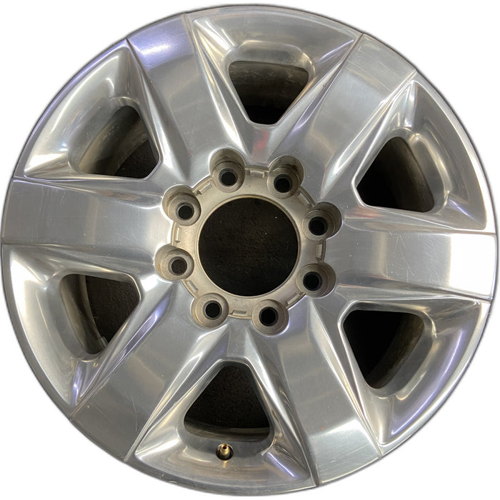 20" SILVERADO 2500 PICKUP 20-23 20x8.5, 6 spoke Original OEM Wheel Rim - Front View