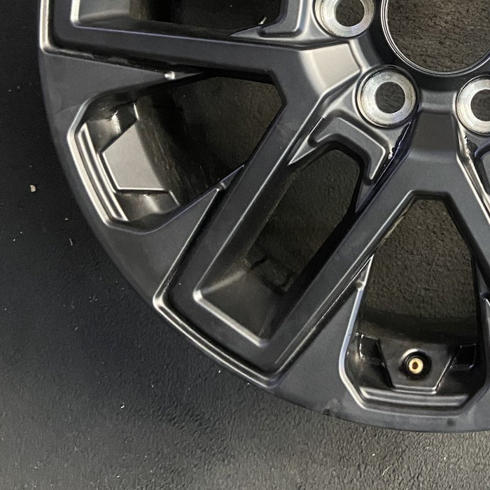 20" SEQUOIA 23-25 20x8 open spoke 6 spoke matte black Original OEM Wheel Rim - Additional View