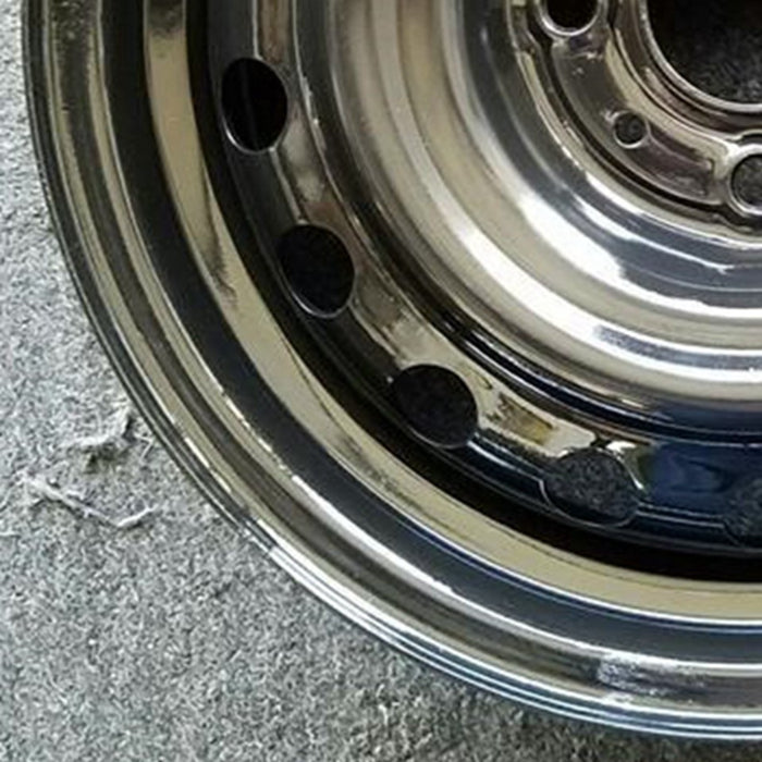 15" VERSA 07-11 15x5.5, steel Original OEM Wheel Rim - Back View