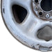 15" CHEROKEE 93-94 15x7 steel 5 spoke dimpled spokes Original OEM Wheel Rim - Back View
