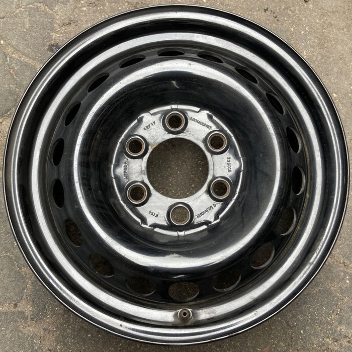 16" SPRINTER 2500 07-09 16x6.5 steel Original OEM Wheel Rim - Front View