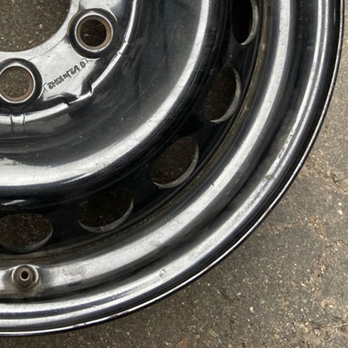 16" SPRINTER 2500 07-09 16x6.5 steel Original OEM Wheel Rim - Back View