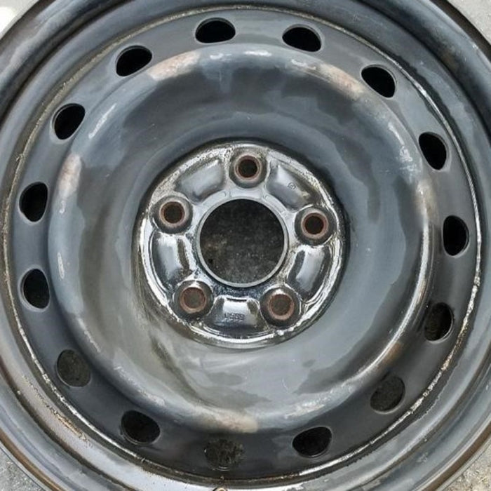 16" CIVIC 06-07 16x6.5 steel Original OEM Wheel Rim - Angle View