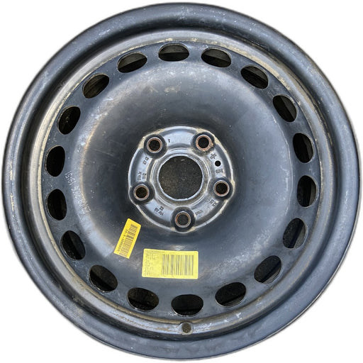 16" EOS 07-16 16x6.5 steel Original OEM Wheel Rim - Front View