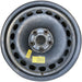 16" EOS 07-16 16x6.5 steel Original OEM Wheel Rim - Front View