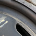 13" CELICA 86-87 13x5.5, steel, 9 hole Original OEM Wheel Rim - Back View