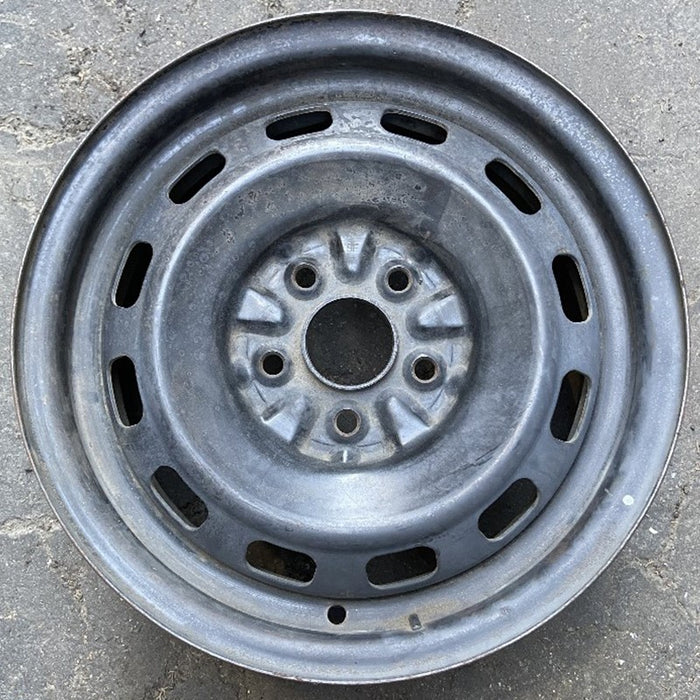 14" CELICA 94-98 14x6, steel Original OEM Wheel Rim - Front View