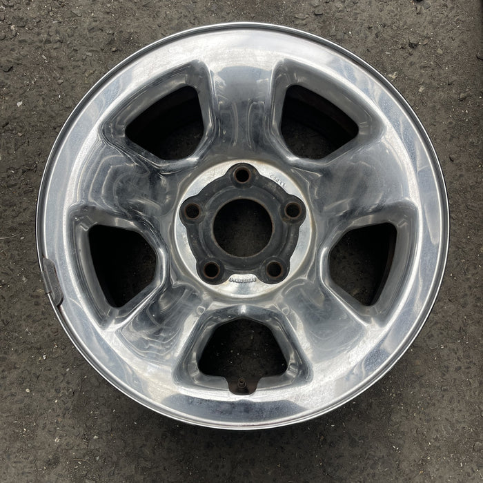 17" DODGE 1500 PICKUP 02-03 17x8, steel, , chrome clad Original OEM Wheel Rim - Additional View