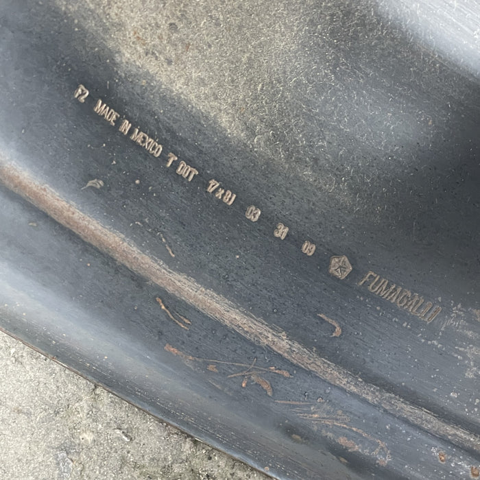 17" DODGE 1500 PICKUP 02-03 17x8, steel, , chrome clad Original OEM Wheel Rim - View 10