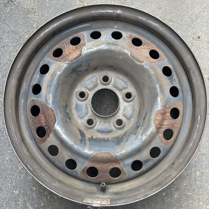 16" ACCORD 03-04 , 16x6.5, steel Original OEM Wheel Rim - Front View