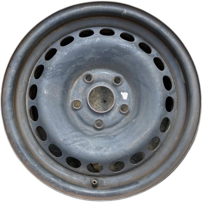 15" PASSAT 01 from VIN 050000, 15x6 Original OEM Wheel Rim - Front View