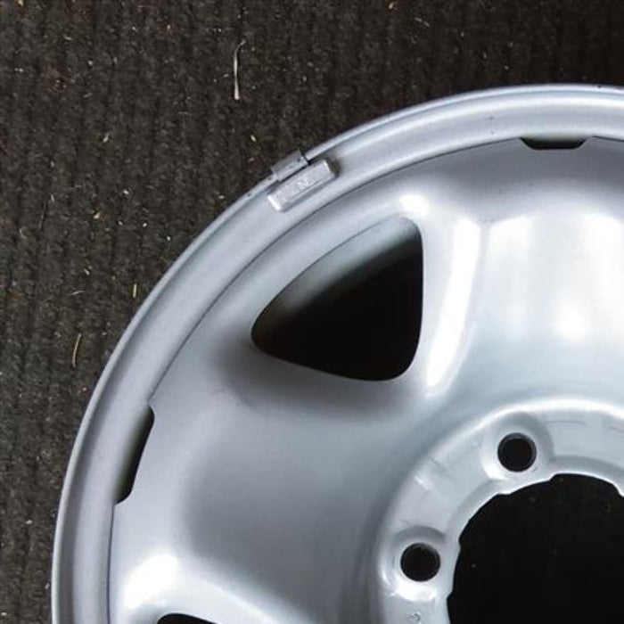 16" TACOMA 05-15 16x7, steel, 5 spoke Original OEM Wheel Rim - Side Profile