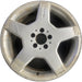 18" MERCEDES CL-CLASS 03-04 215 Type; CL500, 18x9 Original OEM Wheel Rim - Front View