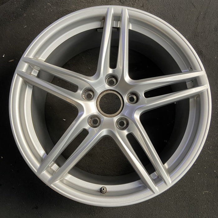 19" PORSCHE 911 17-19 19x8.5, Original OEM Wheel Rim - Angle View