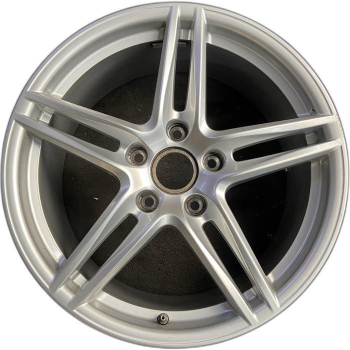 19" PORSCHE 911 17-19 19x8.5, Original OEM Wheel Rim - Front View