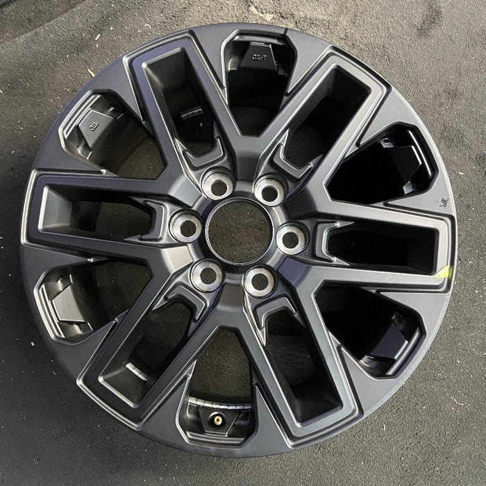 20" SEQUOIA 23-25 20x8 open spoke 6 spoke matte black Original OEM Wheel Rim - Additional View