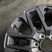 20" SEQUOIA 23-25 20x8 open spoke 6 spoke matte black Original OEM Wheel Rim - Side Profile