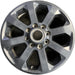 20" DODGE 2500 PICKUP 19-21 , 20x8, , , single spoke Original OEM Wheel Rim - Front View