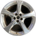 20" CAMARO 14 20x9 , , polished, opt RUY Original OEM Wheel Rim - Front View