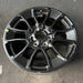 20" SEQUOIA 24-25 20x8.5, 6 Y spoke, black Original OEM Wheel Rim - Close-Up Detail