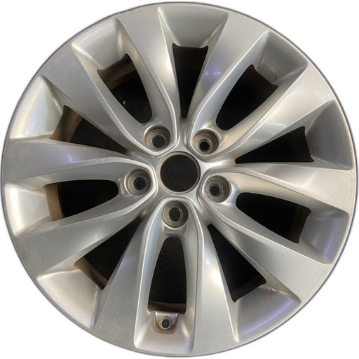 17" OPTIMA 16 17x7 alloy 10 spoke Original OEM Wheel Rim - Front View