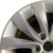 17" OPTIMA 16 17x7 alloy 10 spoke Original OEM Wheel Rim - Angle View