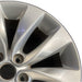 17" OPTIMA 16 17x7 alloy 10 spoke Original OEM Wheel Rim - Side Profile