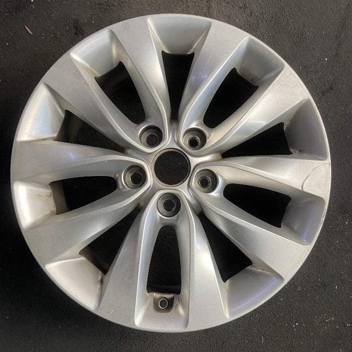 17" OPTIMA 16 17x7 alloy 10 spoke Original OEM Wheel Rim - Additional View