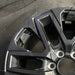 20" SEQUOIA 23-25 20x8 open spoke 6 spoke matte black Original OEM Wheel Rim - Side Profile