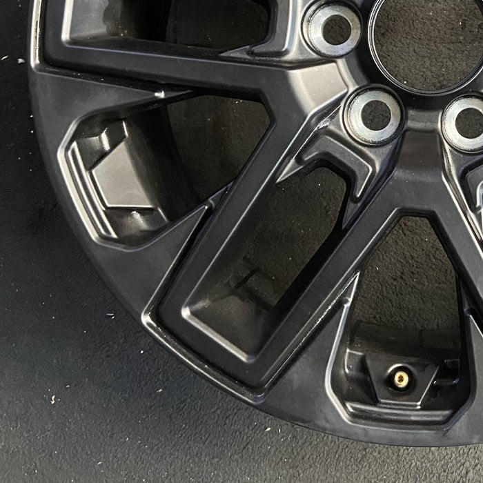 20" SEQUOIA 23-25 20x8 open spoke 6 spoke matte black Original OEM Wheel Rim - Additional View