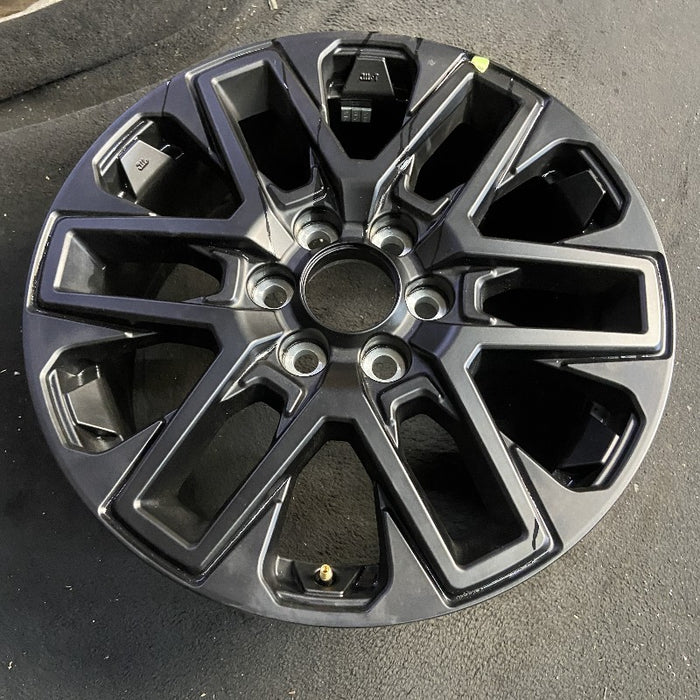 20" SEQUOIA 23-25 20x8 open spoke 6 spoke matte black Original OEM Wheel Rim - View 7