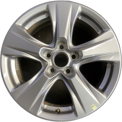 17" RAV4 19-25 17x7, alloy , silver Original OEM Wheel Rim - Front View