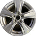 17" RAV4 19-25 17x7, alloy , silver Original OEM Wheel Rim - Front View