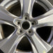 17" RAV4 19-25 17x7 alloy 5 spoke silver Original OEM Wheel Rim - Angle View