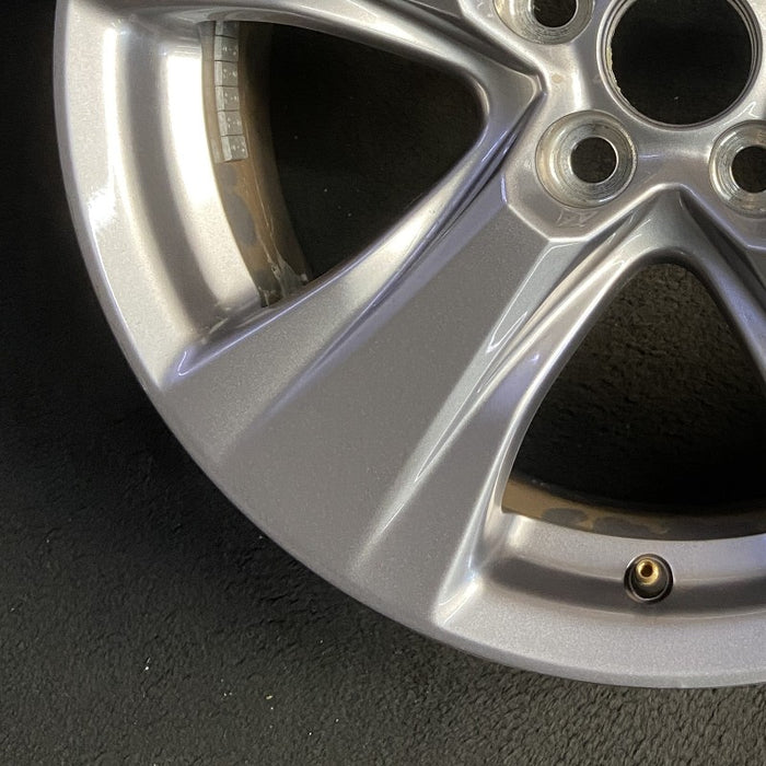 17" RAV4 19-25 17x7 alloy 5 spoke silver Original OEM Wheel Rim - Additional View