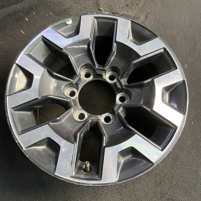 16" TACOMA 16 16x7, alloy, , Y spoke Original OEM Wheel Rim - Side Profile