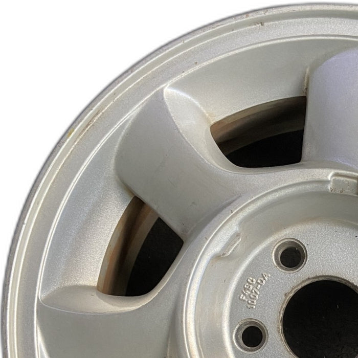 15" THUNDERBIRD 93 15x6.5 alloy 7 spoke L. Original OEM Wheel Rim - Angle View