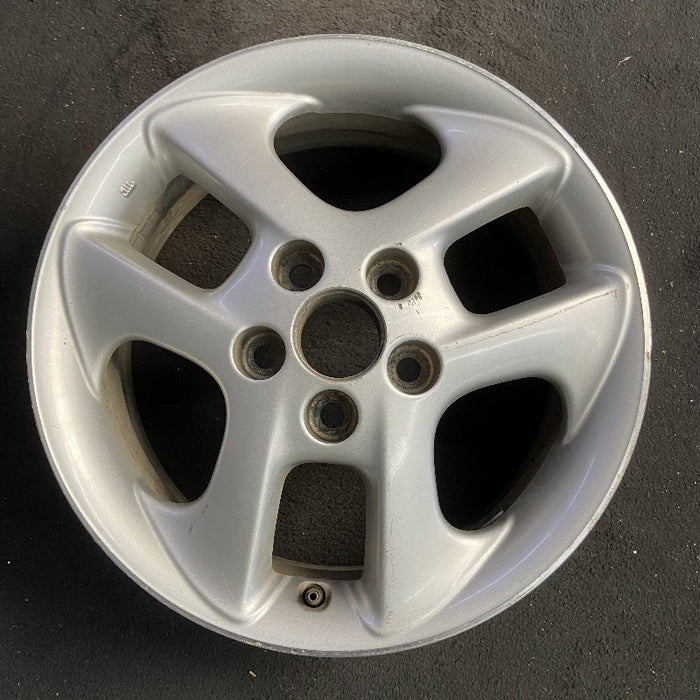 16" LEXUS ES300 00-01 16x6 alloy w/o chrome Original OEM Wheel Rim - Front View