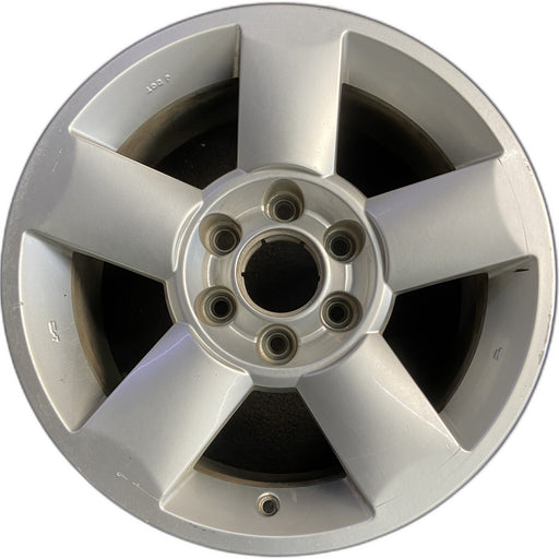 18" ARMADA 04-06 18x8 , 5 spoke, silver Original OEM Wheel Rim - Front View