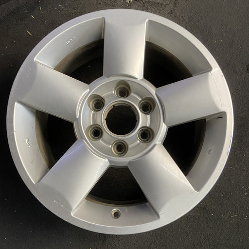 18" ARMADA 04-06 18x8 , 5 spoke, silver Original OEM Wheel Rim - Angle View