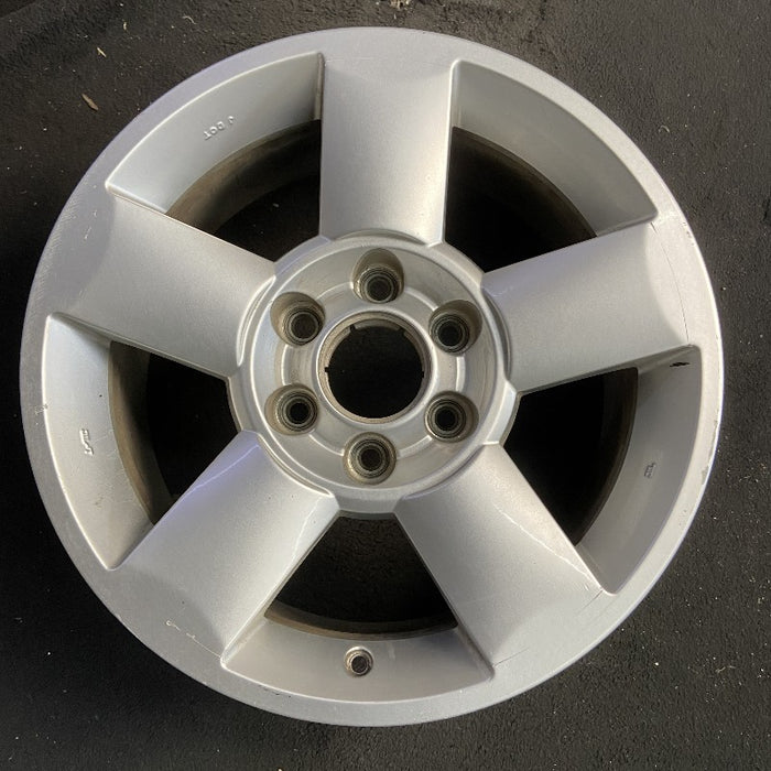 18" ARMADA 04-06 18x8 alloy 5 spoke silver Original OEM Wheel Rim - Additional View