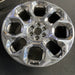 24" SUBURBAN 1500 25 24x9.5, 8 holes, bright chrome Original OEM Wheel Rim - Side Profile